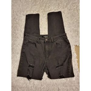 Black Label factory distressed jeans